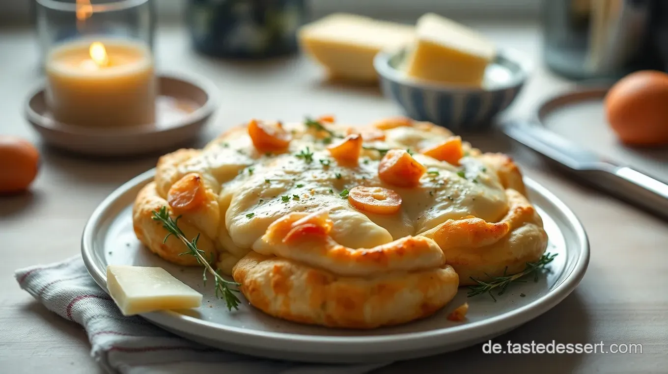 Buttrige Schinken-Käse-Croissants: Der perfekte Oster Brunch Snack Buttrige Schinken-Käse-Croissants – Ein französischer Klassiker
