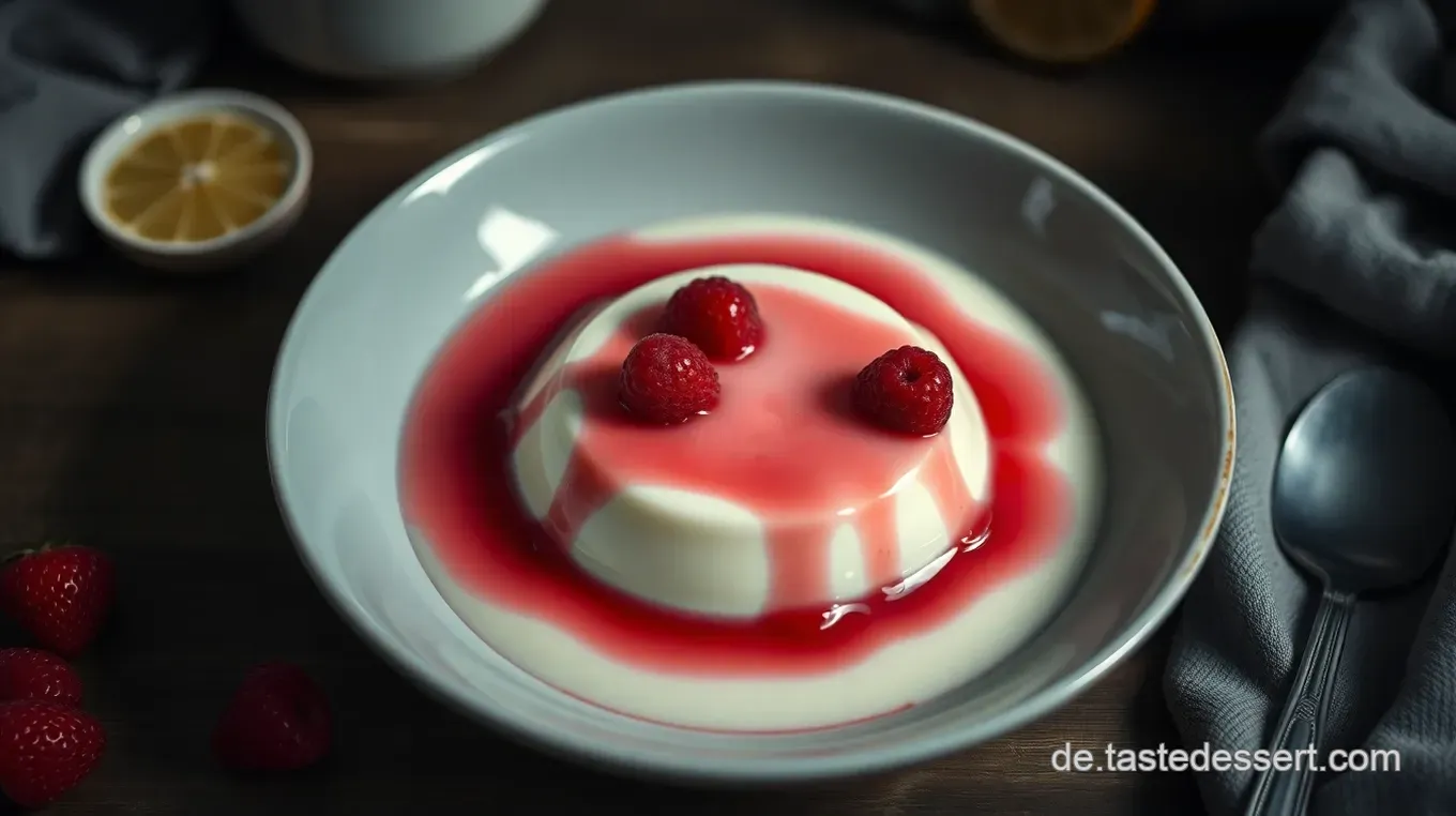 Die perfekte Panna Cotta: Ein klassisches Dessert mit Beeren-Sauce Die perfekte Panna Cotta mit fruchtiger Beeren-Sauce