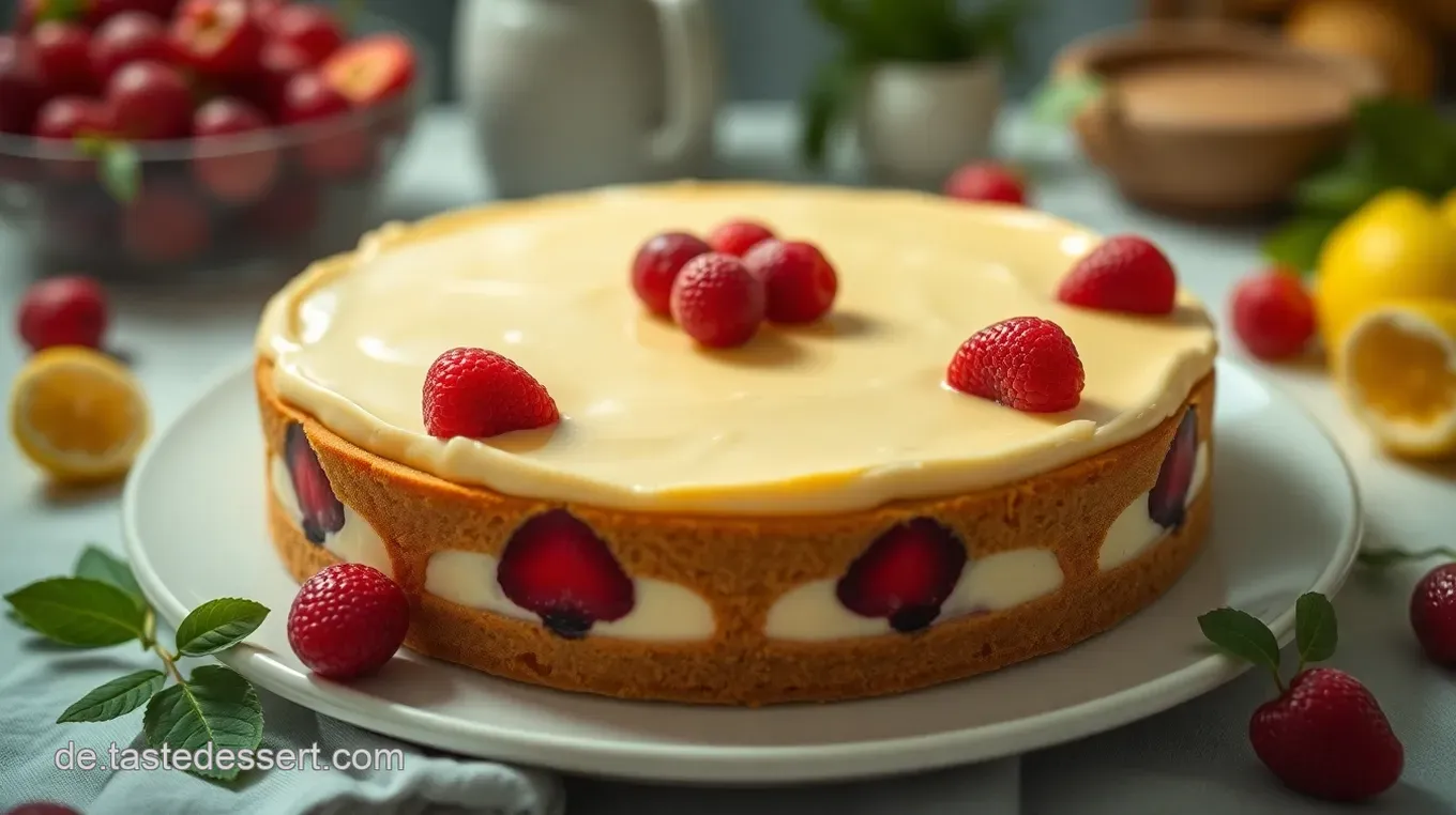 Frischkäse Torte mit Erdbeeren – Ein Sommertraum für jeden Anlass Frischkäse Torte mit Erdbeeren – Rezept für einen Sommergenuss
