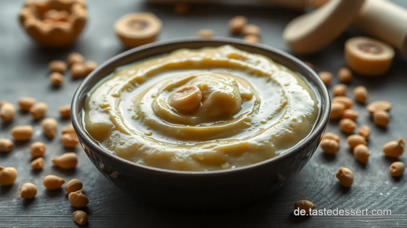 Hausgemachte Erdnussbutter – Einfach Cremig und Nussig! Hausgemachte Erdnussbutter – Cremig und Einfach!