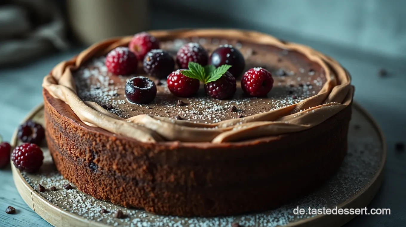 Einfach köstliche vegane Torte: Himbeer-Schokoladen-Träumchen Vegane Himbeer-Schokoladen-Torte