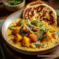 Aloo Masala Rezept Das cremige Kartoffel Curry f&uuml;r Naan Dosa