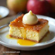 Omas Apfelkuchen mit Vanillepudding Rezept Saftig Cremig