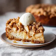 Saftiger Apfelkuchen mit Streusel vom Blech