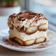 Tiramisu Ricetta: Traditionelles Tiramisu f&uuml;r 8 Portionen