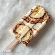 Bananeneis am Stiel ohne Eismaschine