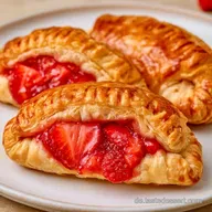 Bl&auml;tterteig mit Erdbeeren in 35 Minuten