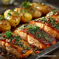 Blitzschnelles Blech Lachs Rezept Einfach Lecker