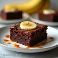 3 Zutaten Bananen Brownies Blitzrezept f&uuml;r SchokoGl&uuml;ck