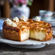Bratapfel gef&uuml;llt mit K&auml;sekuchen So cremig wie Omas Quarkkuchen