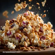 Buntes ZuckergussPopcorn Ultraknuspriges Popcorn wie vom Rummelplatz