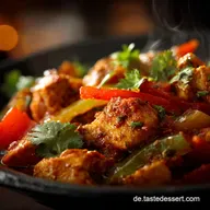 Chicken Jalfrezi Rezept: Scharfes Curry mit knusprigem Gem&uuml;se