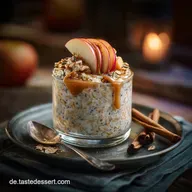 ApfelZimt Overnight Oats Rezept Cremig wie Omas Strudel