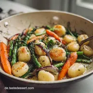 Cremige Gnocchi Pfanne mit Buttergem&uuml;se schnell in 15 Minuten