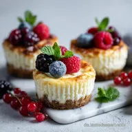 Low Carb CheesecakeMuffins: Cremiger Genuss ohne Zuckerzusatz