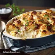 K&auml;seSchinkenMakkaroni: Omas cremiger Auflauf mit B&eacute;chamel