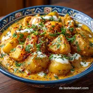 Cremiges Aloo Masala Kartoffel Curry Indisches Seelenfutter f&uuml;r jeden Tag