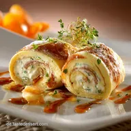CamembertEi: Cremiges Seelenfutter in der Omelett-Roulade