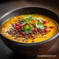 Dal Kaddu Rezept: Das cremige vegane K&uuml;rbis-Linsen-Curry