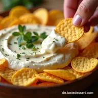 Der Beste Sauerrahm Chip Dip Omas Schmand Zwiebel Dip f&uuml;rs Grillfest