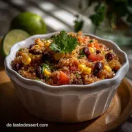Einfacher Quinoa Salat mit Bohnen Mais: Schnell & Frisch