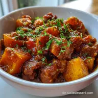 K&uuml;rbisgulasch Rezept: Herzhaftes, vegetarisches Seelenfutter