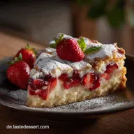 Erdbeerkuchen Omas klassisches Rezept mit luftigem Biskuitboden