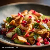 Fattoush Rezept Knuspriger Brotsalat mit Sumach und Granatapfel