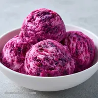 Fruchteis mit Kokosmilch