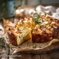 Gem&uuml;sekuchen: Rustikales Rezept mit knusprigem M&uuml;rbeteig und K&auml;se