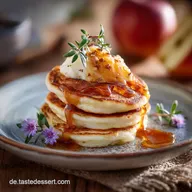 Gesunde Pancakes mit Apfelmus: Fluffig Ohne Ei