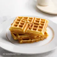 Goldbraune Waffel glutenfrei KnusperRezept wie von Oma