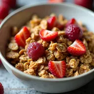Knuspriges Goldknusper Granola Mein liebstes Granola Granola