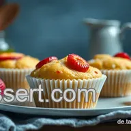 K&ouml;stliche Haferflocken-Muffins mit Honig und Fr&uuml;chten - Einfach zu Backen