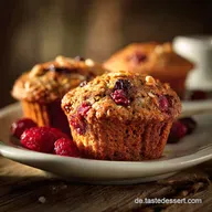 Gesunder Snack: Herzhafte Vollkorn-Hafer-Muffins in 15 Min. Prep