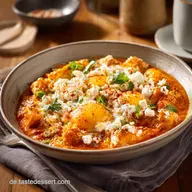 Paprika Fr&uuml;hst&uuml;cksidee: Cremige Eier-Boote mit Feta (30 Min Power-Fr&uuml;hst&uuml;ck)