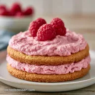 Himbeerkuchen Butterkeks in 45 Minuten