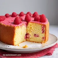 Geburtstagskuchen Frau HimbeerRosen Torte Rezept