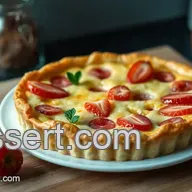 Himmel auf Erden: Ungebackener K&auml;sekuchen mit frischen Fr&uuml;chten