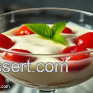 Himmlischer glas nachtisch: Leckeres Erdbeer-Quark-Dessert im Glas