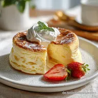 Japanische Souffl&eacute;-Cr&ecirc;pes: Federleicht und Samtig