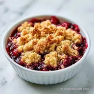 Johannisbeer Crumble in 40 Minuten