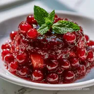 Johannisbeer-Erdbeer-Marmelade mit Minze