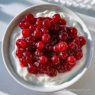 Johannisbeer Joghurt Speise: Cremig