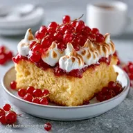 Johannisbeeren Auflauf mit Baiser