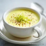 K&auml;se-Lauch-Suppe mit Hackfleisch f&uuml;r 4 Portionen