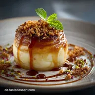 Der himmlische Bratapfel mit K&auml;sekuchenf&uuml;llung und SpekulatiusNote