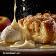 Der K&ouml;nigliche Bratapfel gef&uuml;llt mit K&auml;sekuchen So cremig wird Ihr Winterdessert