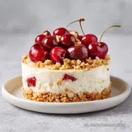 Kirsch-Quark-Kuchen: Saftig mit Streuseln