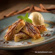 Blitzrezept Karamellisierte Bl&auml;tterteigPl&auml;tzchen mit ZimtButter
